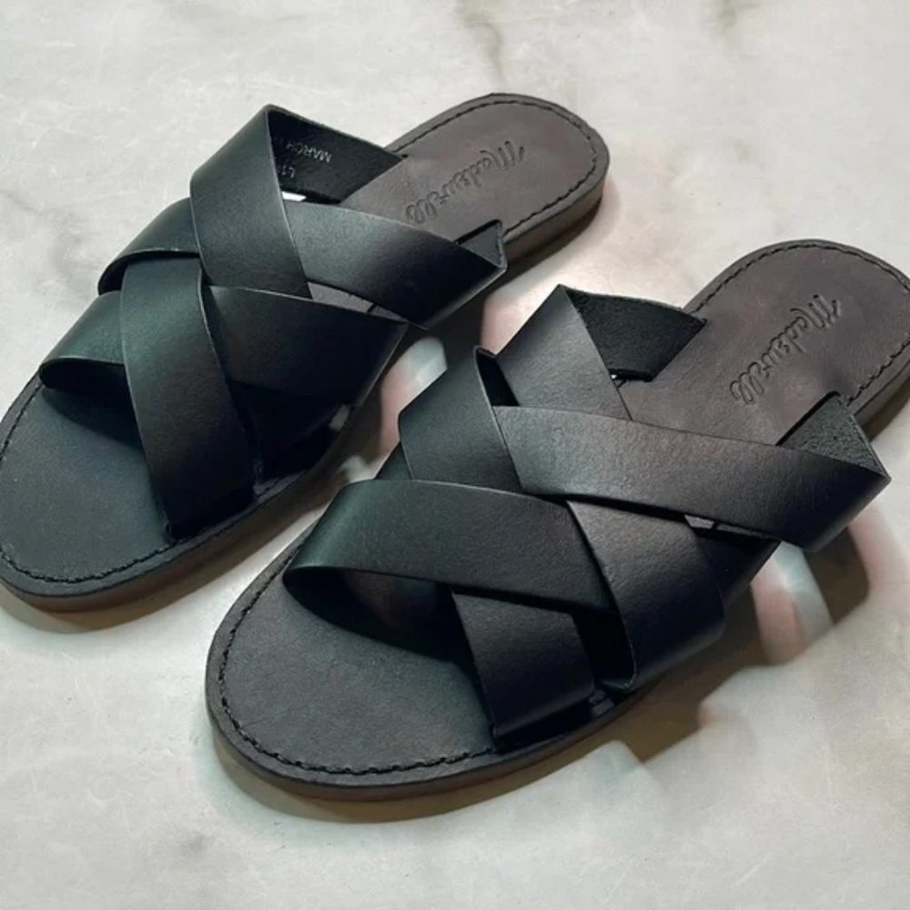 NEW Madewell boardwalk woven strap sandals - Picture 5 of 6